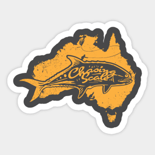 "Straya" by Chasing Scale Sticker